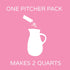 12-Quart 2.9-Ounce (Pack 3) Crystal Light Pink Lemonade Drink Mix, Canister