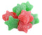 YANKEETRADERS Red and Green Sour Jelly Stars, Holiday Gumdrops Candy, 2 or
