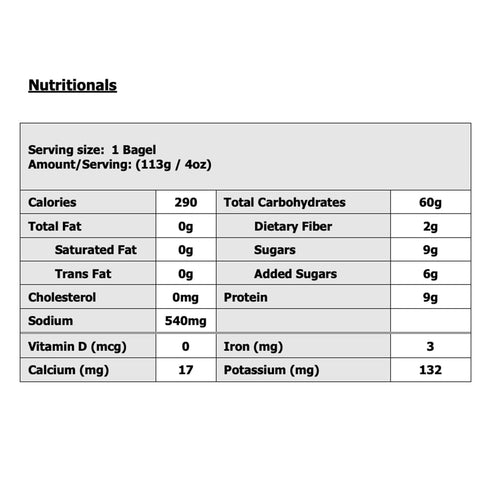 2 Packs 6 Pack 12 Just Bagels - Cinnamon Raisin Bagels - Of Bagels Per - Total Non-GMO.