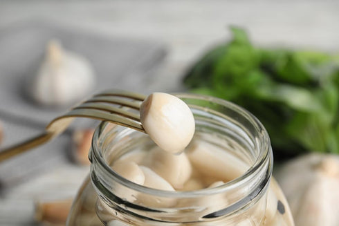 15.9 (Pack 2) Sanniti Spanish Pickled Garlic, Ounces