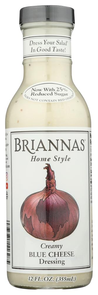 Brianna's Dressing True Blue Cheese 12.0 FO (Pack of 2) by BRIANNAS