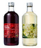 The Great Canadian Tea Company Ltd. Ikea Lingonberry and Elderflower Syrup Bundle - Includes Sweet Swedish Dryck Lingonberry