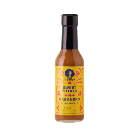Hot N Saucy | Sweet Potato N Habanero Hot Sauce, 5 fl