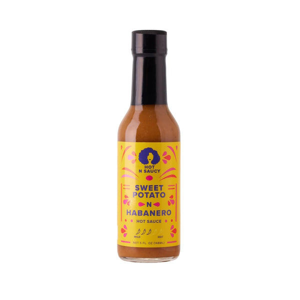 Hot N Saucy | Sweet Potato N Habanero Hot Sauce, 5 fl