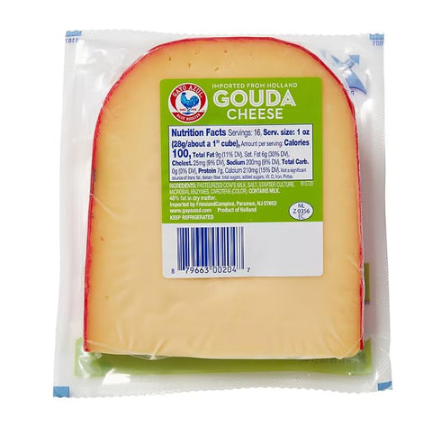Generic Gouda Cheese is an award winning and beloved cheese. Imported from the Netherlands this young cheese carries