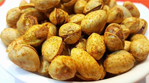 Sanmac Foods (12) Garlic-Onion Flavored Pistachios