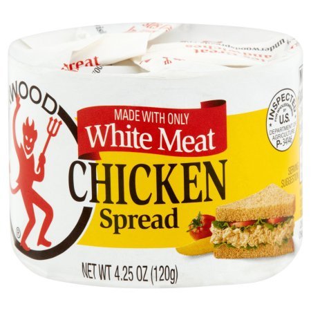 Underwood 4.25 (Pack 2) Chicken Spread, Ounce