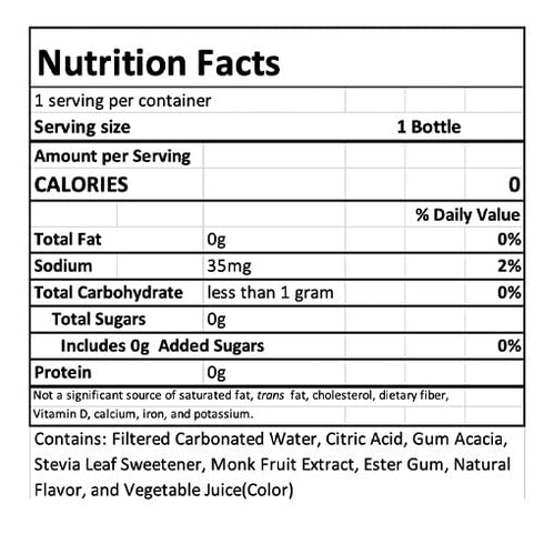 12 Hank's Soda ZERO Pompelmo Citrus, Sparkling Beverage, Cans, Sugar-Free