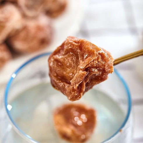 ZAYEMAIBUHAO 118g. Extra Large Plum Preserved Fruit Dried Plum Salty and Sour Sweet Snack, Asia Crack Seed Chinese