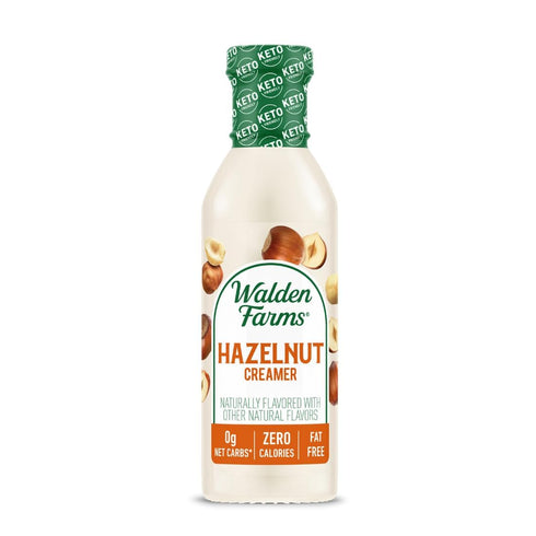 Walden Farms Hazelnut Coffee Creamer Zero Calorie, Sugar Free, Keto & Fat