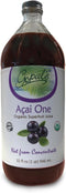 Gopal's Acai One Organic Juice - 32oz (1qt) Glass Bottle Gluten-Free Vegan Superfruit