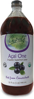 Gopal's Acai One Organic Juice - 32oz (1qt) Glass Bottle Gluten-Free Vegan Superfruit