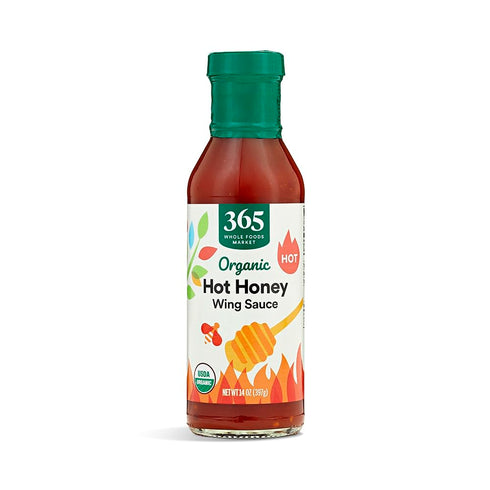 365 by Whole Foods Market Organic Hot Honey Wing Sauce, 14 OZ