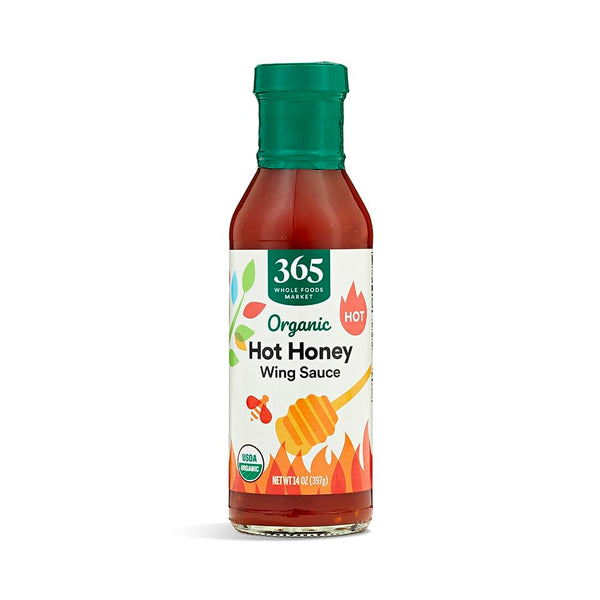 365 by Whole Foods Market Organic Hot Honey Wing Sauce, 14 OZ