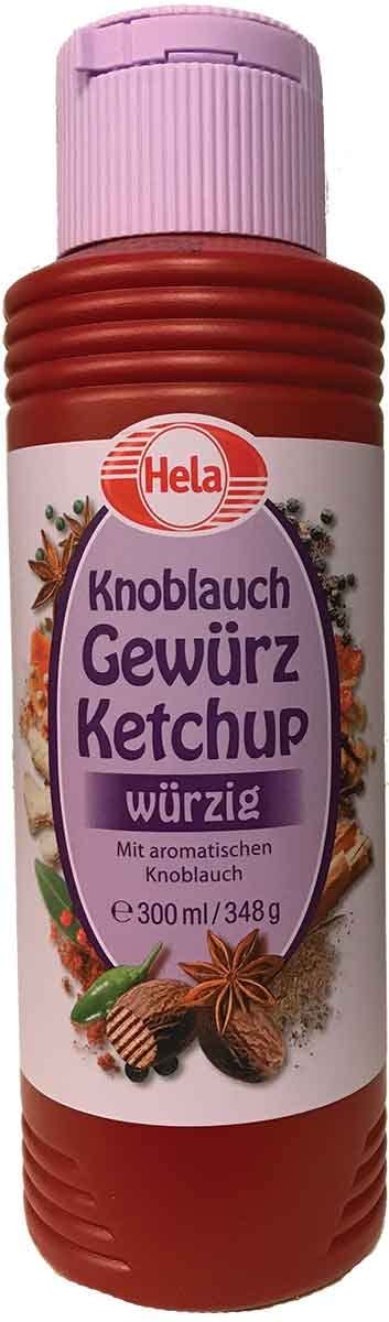 HELA 300 Gewurz Ketchup Made with Californian Garlic ( mililiter )