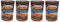 Generic Pack Of 4 Michigan Sauce Hot Dog Chili Sauce With Meat, 10
