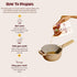 Packet Pack 5 The Cumin Club Dal Makhani (Black Lentils) - Ready to Eat Indian Food, Instant Meal Curry - Quick, Easy