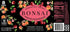 Bonsai 12 oz 8 pack Cherry Peach Sweetened Sparkling Water, fl cans
