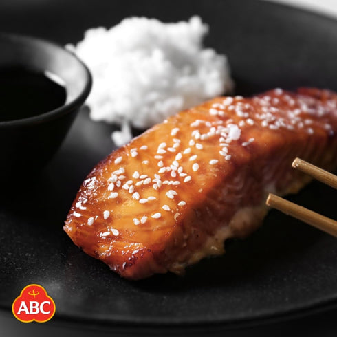 ABC Sweet Soy Sauce – 20.3 Fl Oz (2 Pack) – Vegan Black Dark Soy Glaze for BBQ Marinade, Dip, Stir Fry