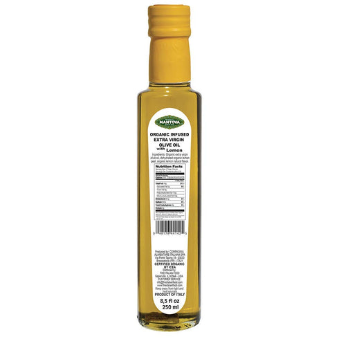8.5 oz Mantova Oil Olive Extra Virgin Lemon Organic, fl (Fur k)
