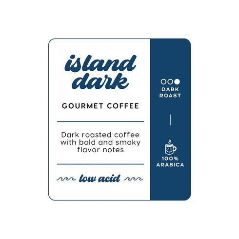 2.0 12 Count, Pack 6 Manatee Gourmet Coffee Single Serve Pods for Keurig K Cup Brewers Island Dark Roast
