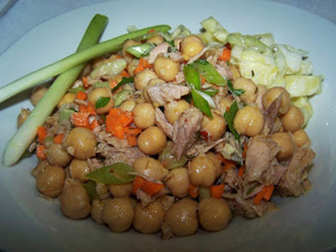 (5 LB) Organic Garbanzo Beans (ChickPeas)-Raw/Non-GMO/Kosher Sproutable Low Sodium Bulk Vegan Dietary Fiber