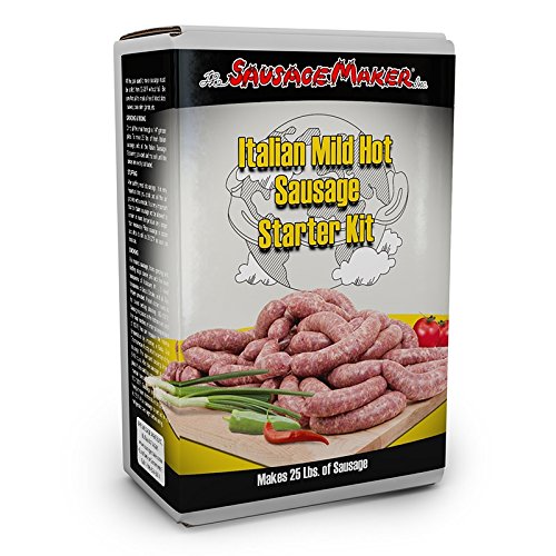 The Sausage Maker - Italian Mild-Hot Sausage Making Kit with Home Pak