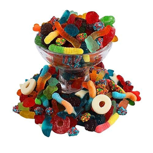 Gummy Pack (2 Queen City Candy Cave Ultimate Satisfying Mixed Gourmet Assorted Candy Variety - Viral Trend Sweet