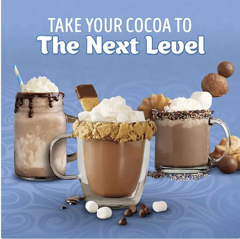 Vallary 100 Count Packets, Swiss Miss Milk Chocolate Hot Chocolate Mix - Plus Valley Spoon for Mixing