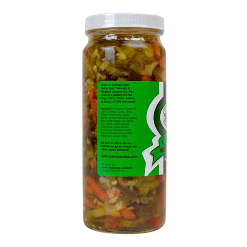 Louie's (3 Pack) Giardiniera (Mild)