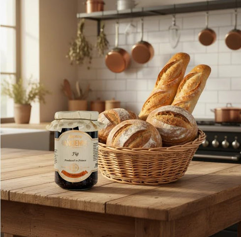 Les Confitures la Ancienne Set 2 9.5 oz of Jars, - Figue French Preserves/Jam