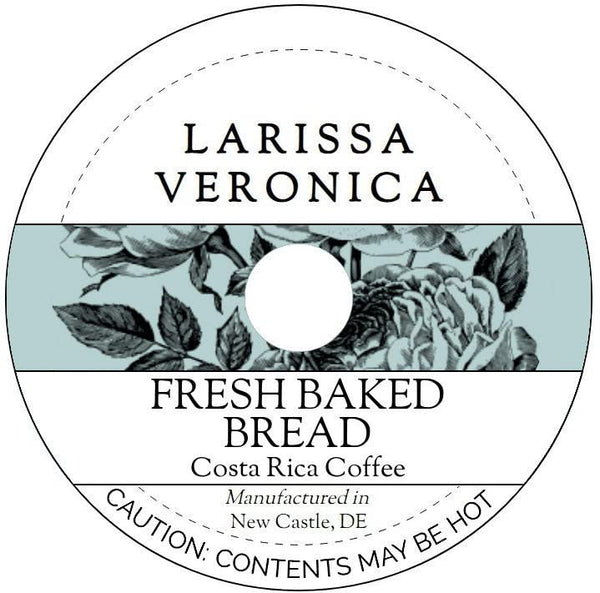 Larissa Veronica Fresh Baked Bread Costa Rica Coffee (Single Serve K-Cup Pods) (Gourmet, Naturally