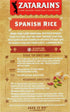 6.9 oz, (Pack 4) Zatarain's Spanish Rice