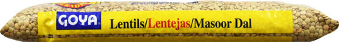 4 Goya Foods Dry Lentils, Pound