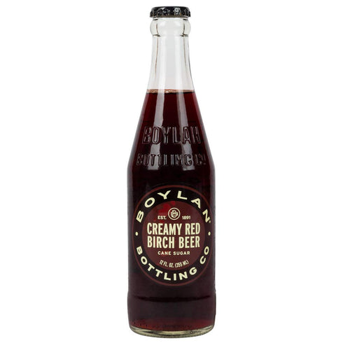 4-pk, 12 oz Boylan Bottling Co, Creamy Red Birch Beer, fl