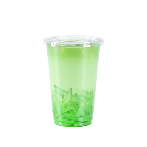 TEA TEK 8.8 1 Count Pound Coconut Jelly Green Apple Coconut Boba Jelly Jars - No Cooking Required, For Various
