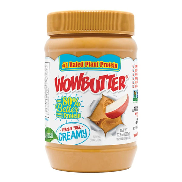 WOWBUTTER Creamy Toasted Soy Spread, 500 GR