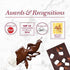 |16 (0.39 oz Chuao Chocolatier Taste the Joy Mini Gourmet Chocolate Bar Gift Box | Milk and Dark Chocolate Variety