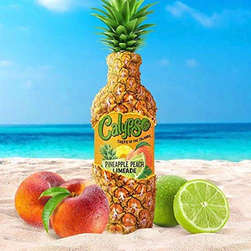 Calypso 16 6 Pack Lemonades Ounce Glass Bottles (Pineapple Peach Limeade)