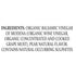 8.5 Mantova Organic Balsamic Vinegar, Pear, Ounce