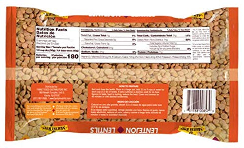3PACK/14 oz Mama Tere Lentejon/Dry Lentils