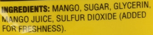 Trader Joe's Mango,6 oz Dried Fruit Soft & Juicy