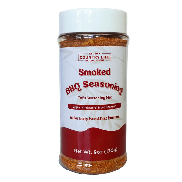 Country Life Tofu Smoked BBQ Seasoning, Vegan, Made with Organic Ingredients, Non-GMO,