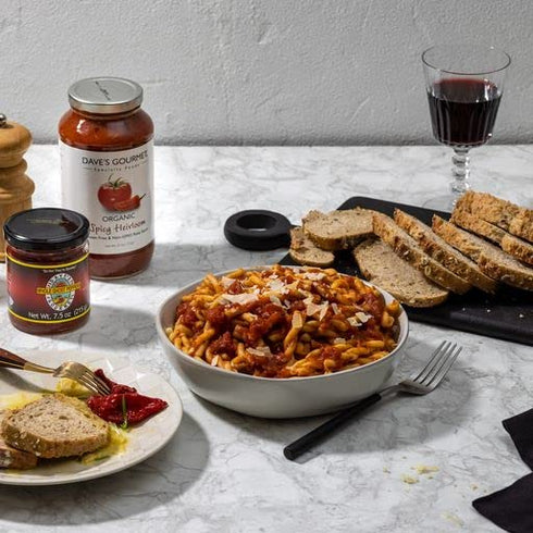 24 oz 3 Pack Dave's Gourmet Organic Heritage Red Tomato Pasta Sauce Vegan and Gluten Free jar- Jar