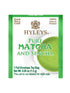 Hyleys Matcha Tea Bags, 25 Tea Bags of Japanese Pure Matcha Wellness Green Tea