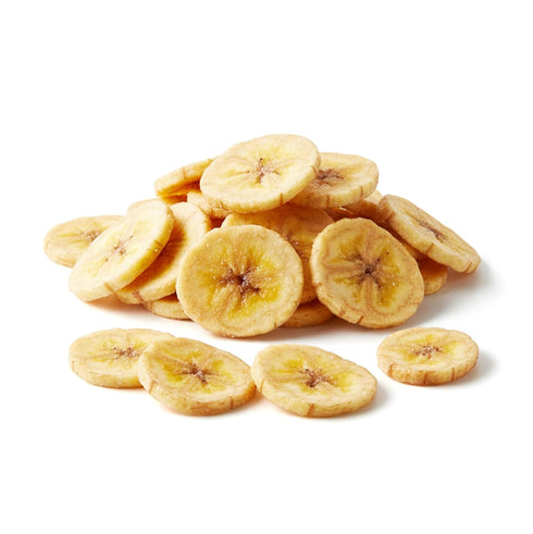 5 NY Spice Shop Dried Banana Chips - Pound Dehydrated Sweet Banana Chips Fruit Snacking - Thin Banana Slices For Baking