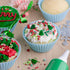 Sweets Indeed Edible Sprinkle Mix, Perfect for Cake Decorations, Baking, Ice Cream, Cookies, 4 oz (Christmas)