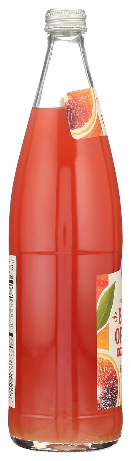 25.4 Oz Whole Foods Market Organic Blood Orange Italian Soda, Fl | Glass Bottle