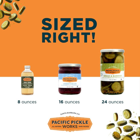 (2-pack) 16oz Cauliflower Power - Pickled cauliflower florets