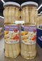 Generic Deutsche Kuche White Asparagus Peeled 11.6oz 330g (Two Jars)